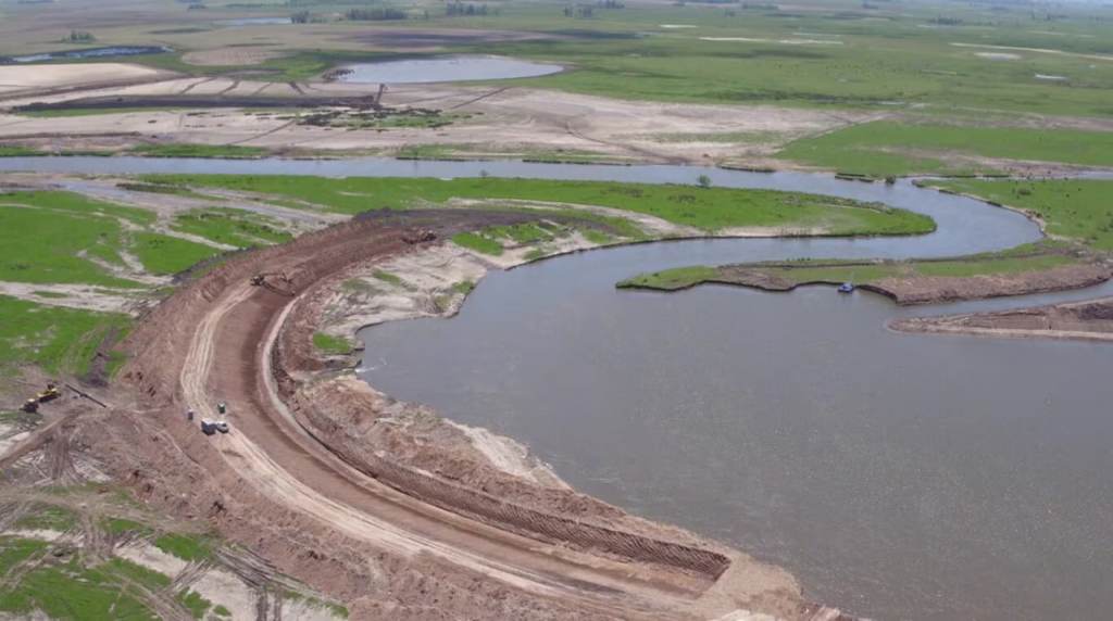 Avanza una obra clave en la Provincia para evitar inundaciones en campos&nbsp;productivos