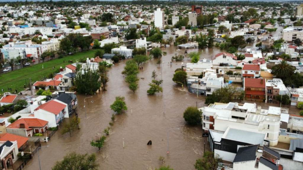 La Provincia de Buenos Aires aprobó un mapa de riesgo de inundaciones para municipios del conurbano&nbsp;sur
